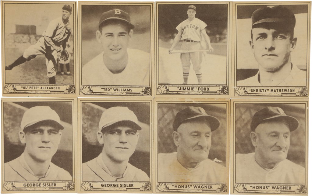 The Rube Oldring Collection - Rube Oldring's 1940 Play Ball Card Collection (60+)