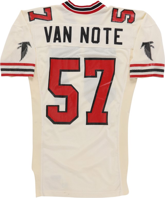 - 1983 Jeff Van Note Atlanta Falcons Game Worn Jersey
