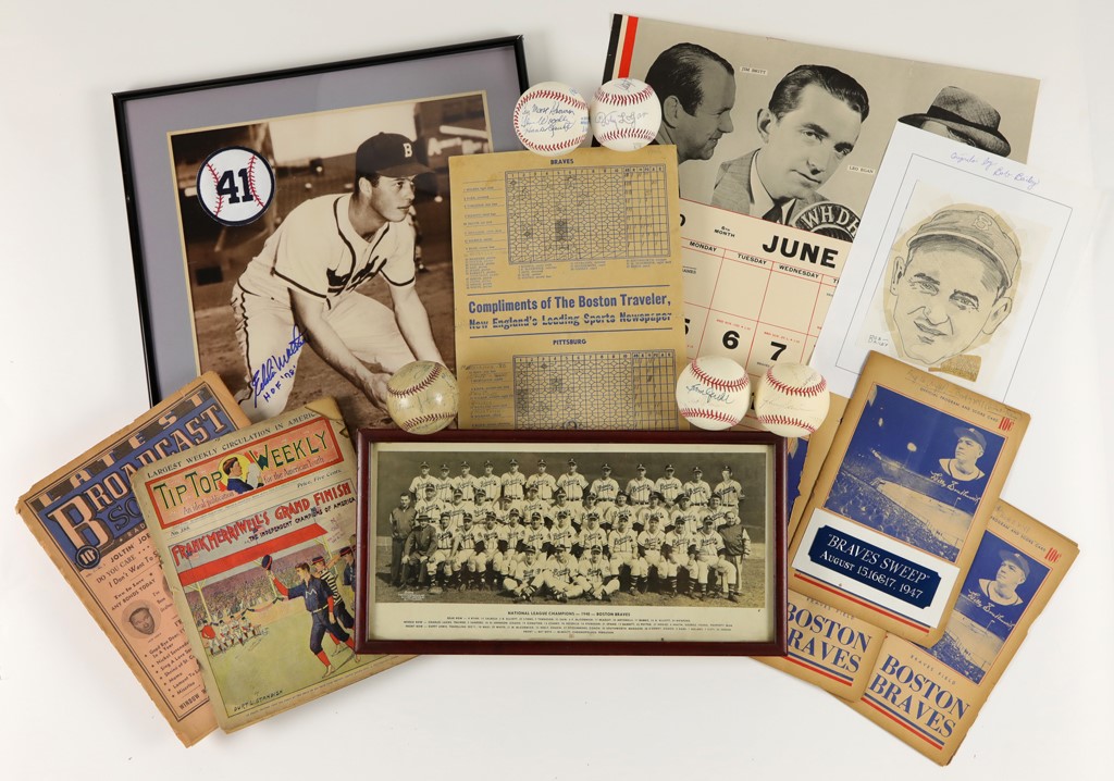 - Boston Braves Collection with Programs, Photos and More