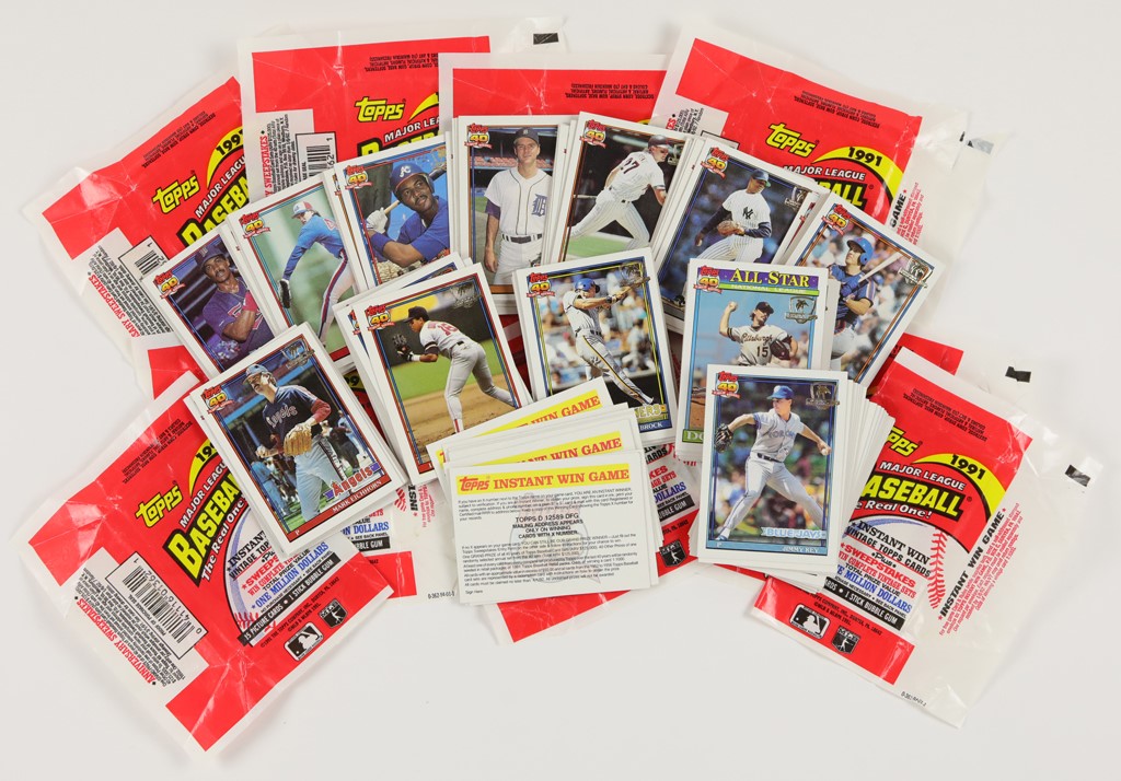 - 1991 Desert Shield Topps Baseball Cards (134)