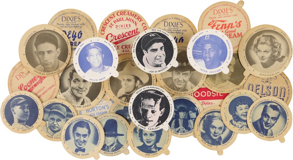 Non-Sports Cards - 1930s-50s Enormous Collection of Dixie Lids (2,000)