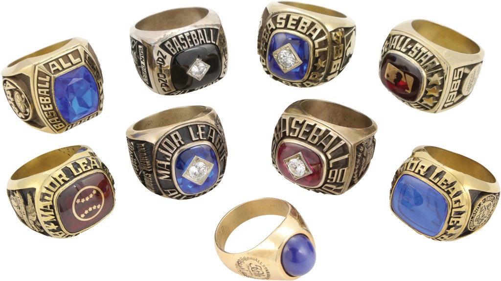- MLB All-Star Game Ring Collection from Former MLB Executive (9)