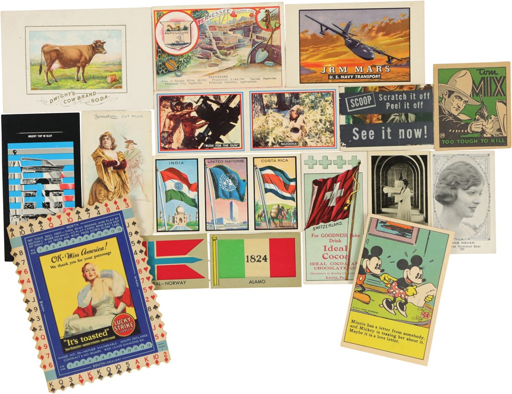 - 19th and 20th Century Non-Sport Type Card Collection (190+)