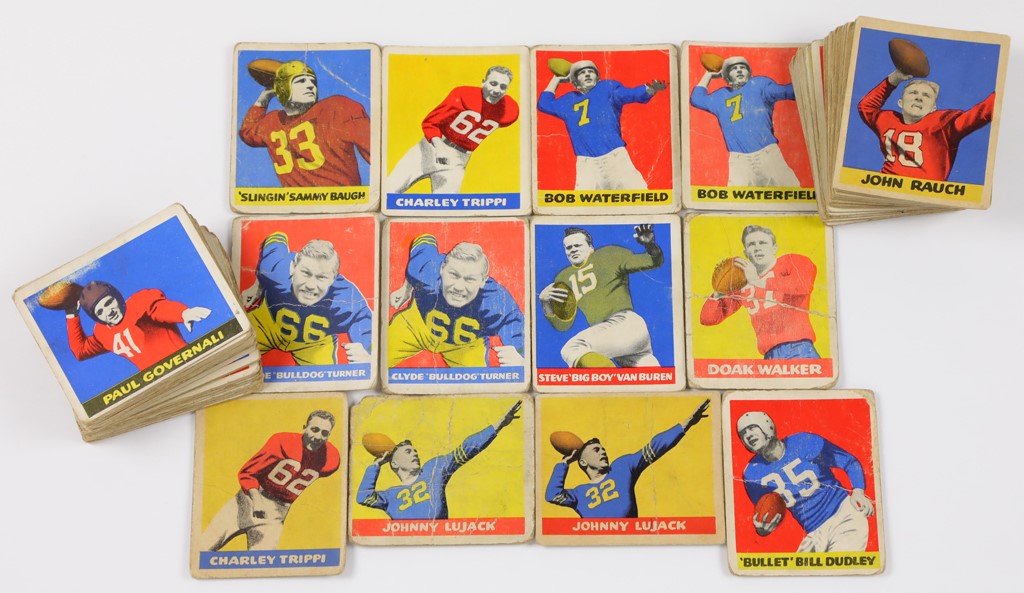- 1948 & 1949 Leaf Football Collection (72)