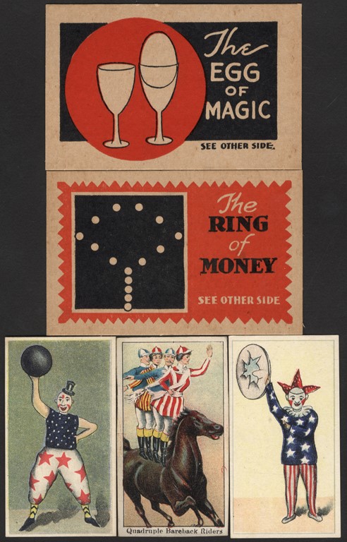 Non-Sports Cards - Magic & Circus Card Set - E44, V305 & E43