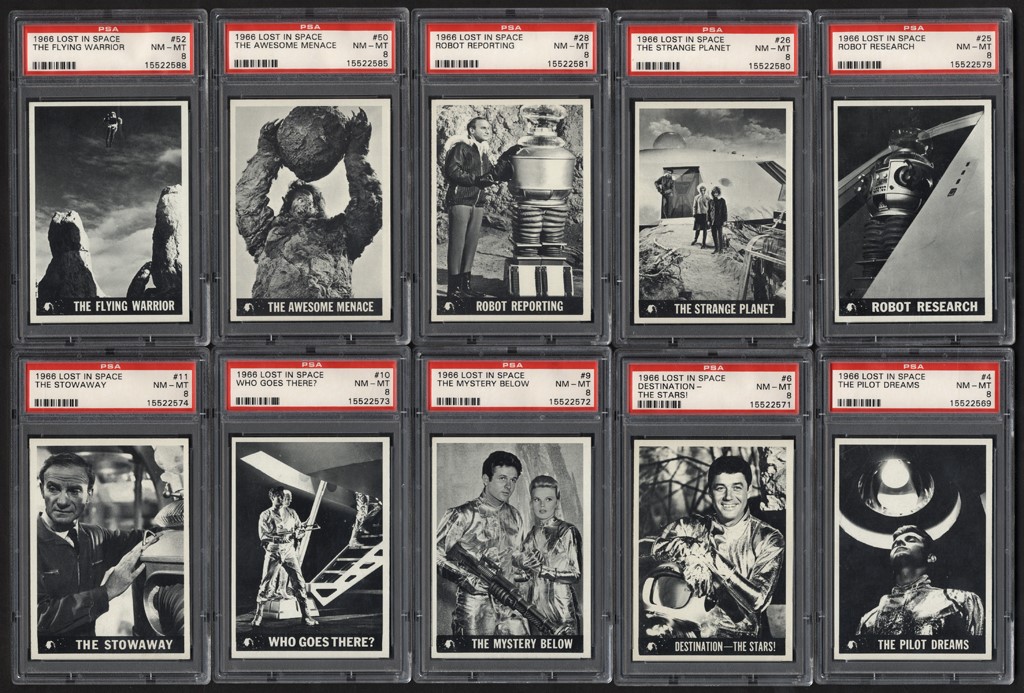 Non-Sports Cards - 1966 Topps Lost In Space All PSA Graded (15)