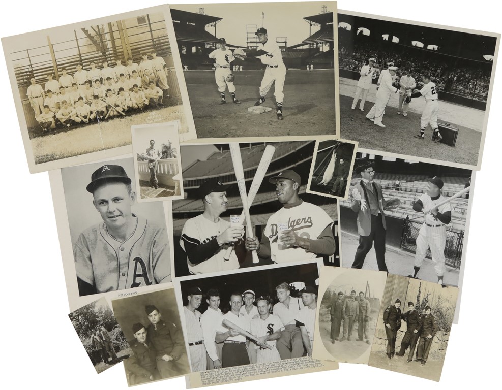 Vintage Sports Photographs - Nellie Fox and Family Photograph Collection (200+)
