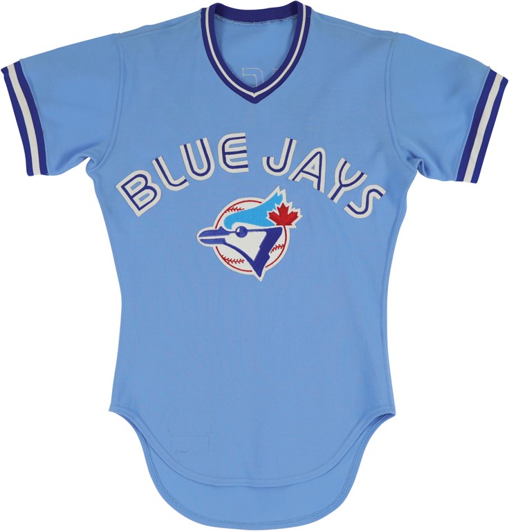 Baseball Equipment - 1980 Alfredo Griffin Toronto Blue Jays Game Worn Jersey