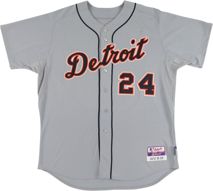 Baseball Equipment - 2010 Miguel Cabrera Detroit Tigers "Game Winning Home Run" Game Worn Jersey - Career HR #213 (Photo-Matched & MLB Authenticated)