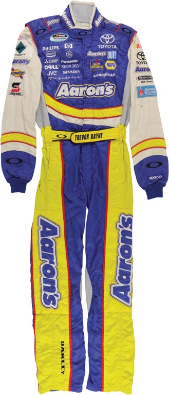 Olympics and All Sports - Trevor Bayne Race Worn Fire Suit