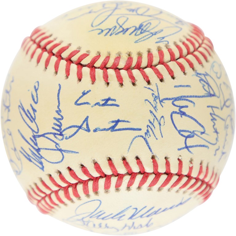 Baseball Autographs - 1993 World Champion Toronto Blue Jays Team-Signed Baseball