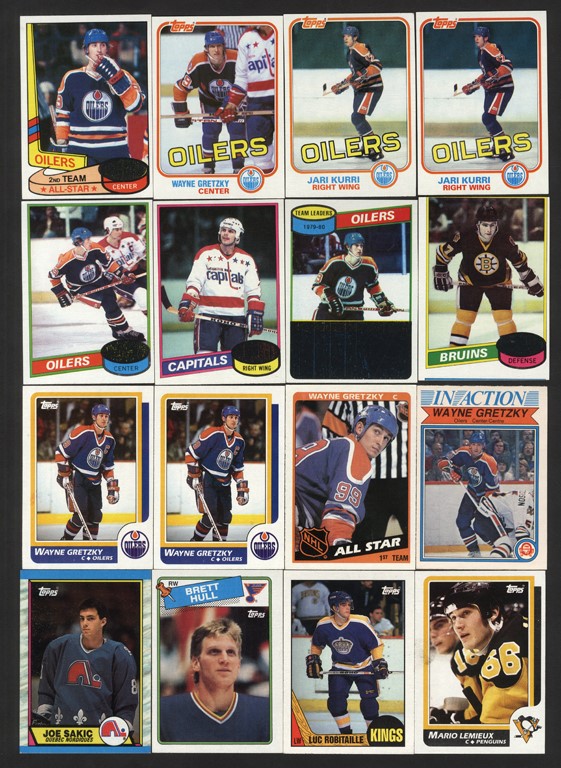- 1968-1991 Topps & OPC Hockey Collection with Complete Sets and Hall of Famers (892)