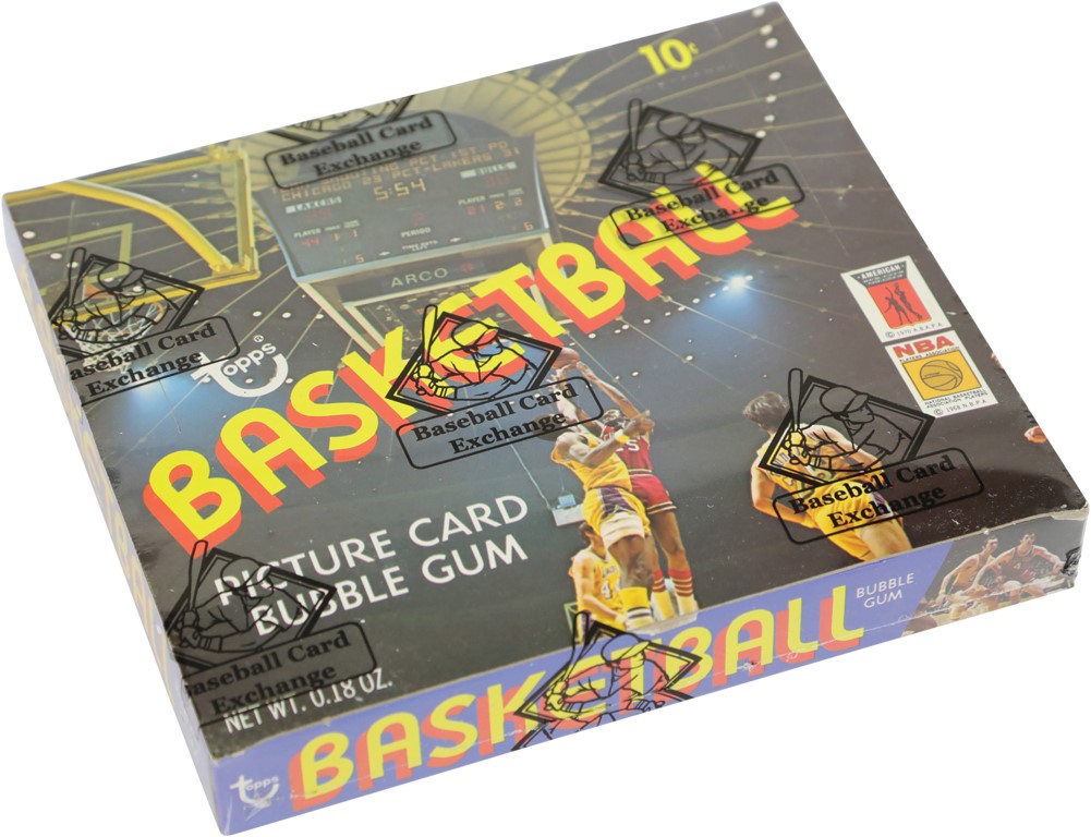 Basketball Cards - 1972-73 Topps Basketball Unopened Wax Box BBCE