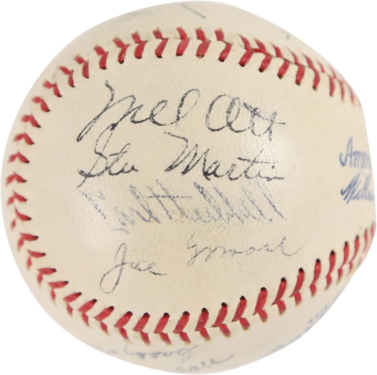 - 1936 National League All-Star Team Signed Baseball