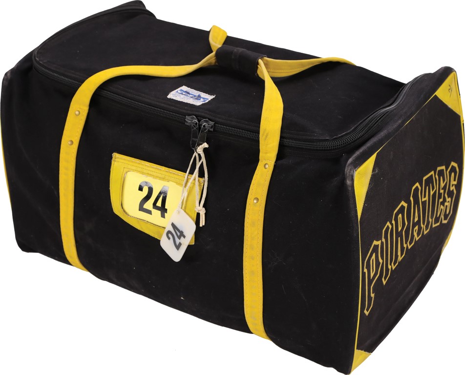 Clemente and Pittsburgh Pirates - Barry Bonds Pittsburgh Pirates Equipment Bag