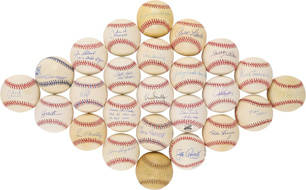 Baseball Autographs - Massive Signed Baseball Archive (675+)