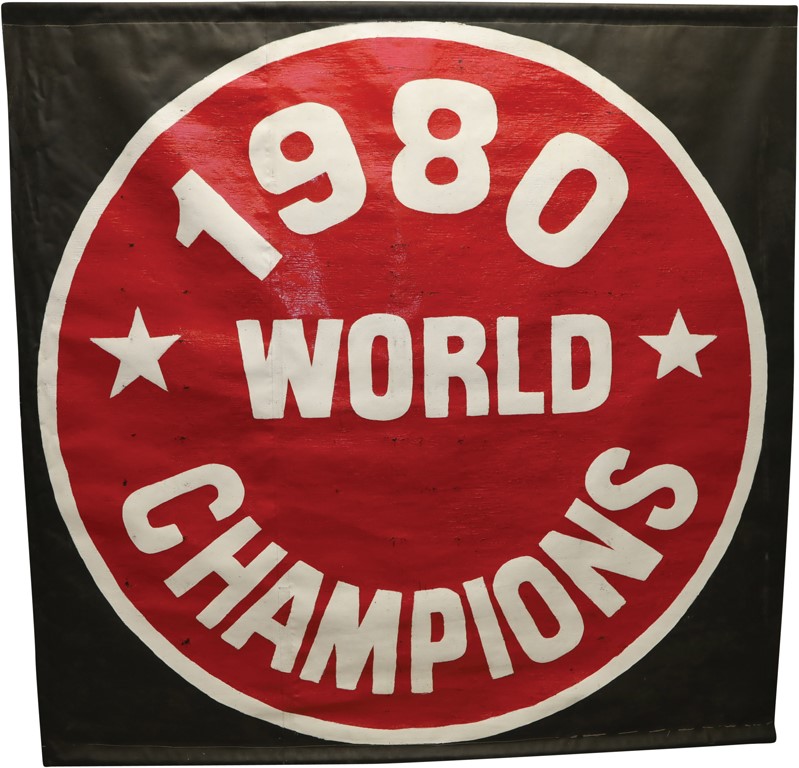 - 1980 World Champion Philadelphia Phillies Banner