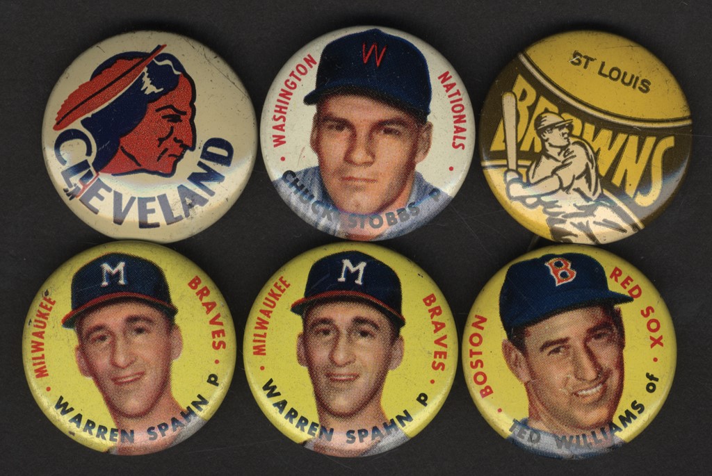 1956 Topps Pin Collection with Ted Williams (14)