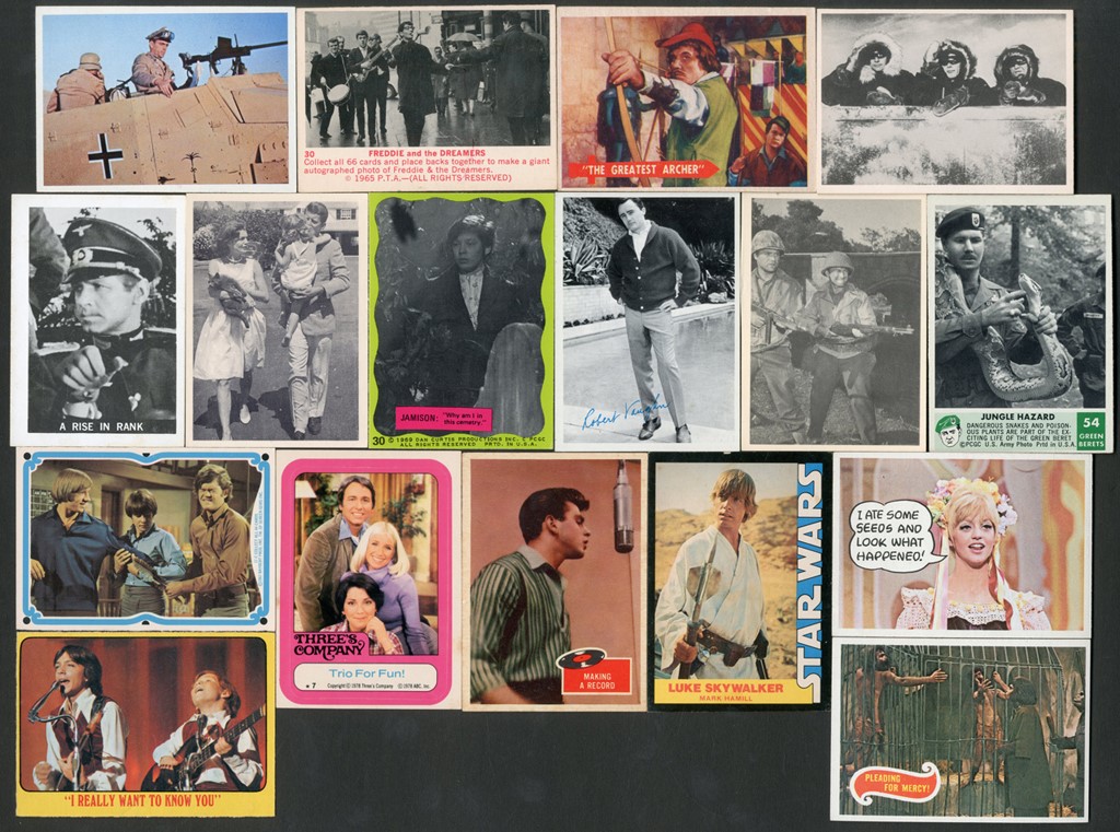 Non-Sports Cards - 1950s-1970s TV Movie & Celebrity Non-Sport Card Collection (2000+)