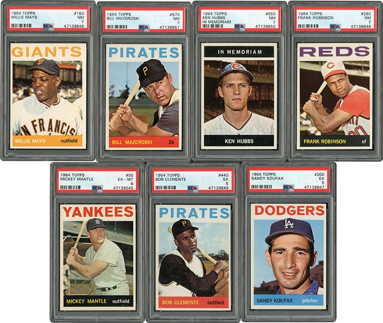 - 1964 Topps Baseball Complete Set (578)