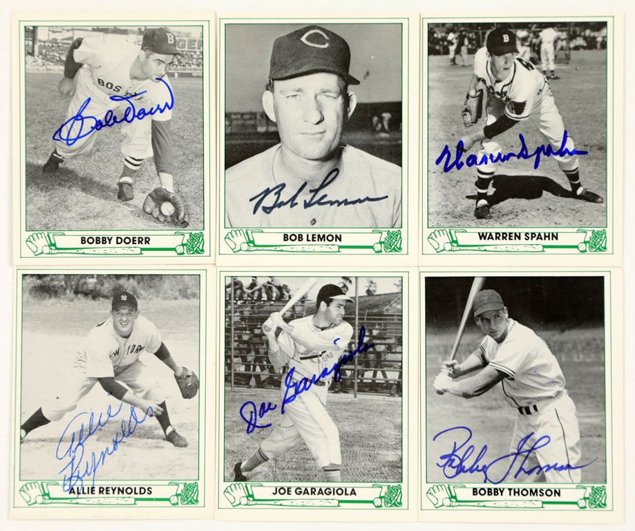 Baseball Autographs - 1947 TCMA Play Ball Set with 28 Signed