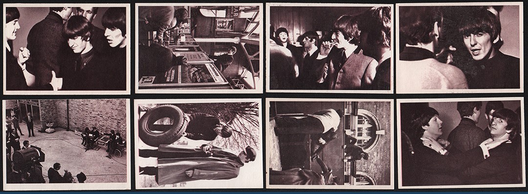 Non-Sports Cards - 1964 Beatles Movie Hard Days Night Card Collection (371)
