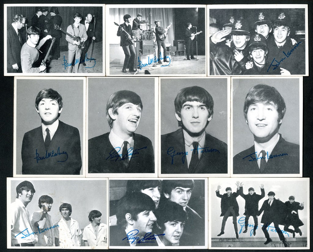Non-Sports Cards - 1964 Beatles Black and White Series 3 Collection (655)