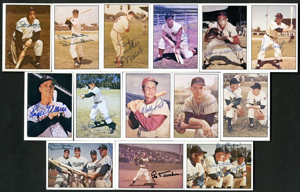 Baseball Autographs - 1979 TCMA Baseball "The Fifties" Set (293) with 207 Signed