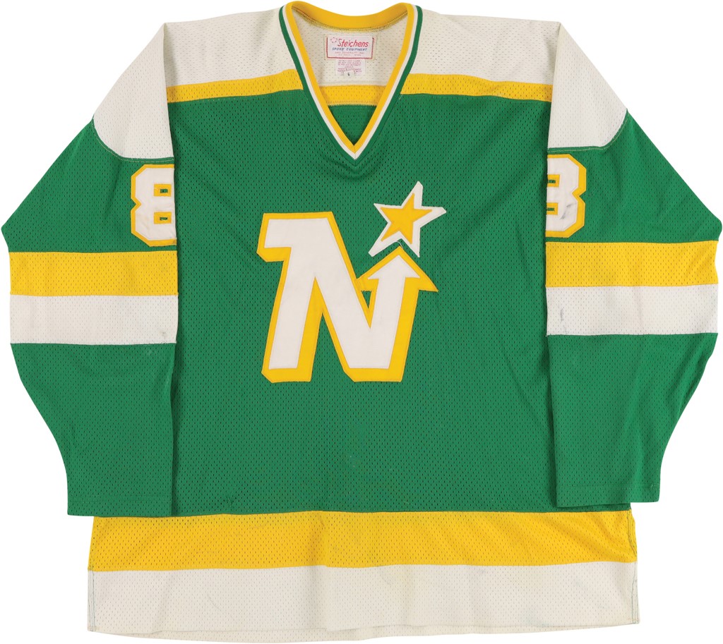 - 1979 Kent Erik Andersson Minnesota North Stars Game Worn Jersey