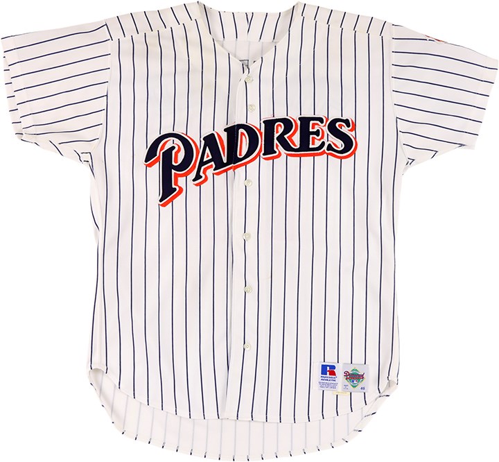 Baseball Equipment - 1993 Gary Sheffield San Diego Padres Game Worn Jersey (Photo-Matched)