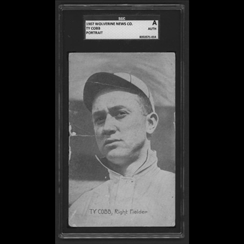 Record-Setting 1907 Cobb Rookie
