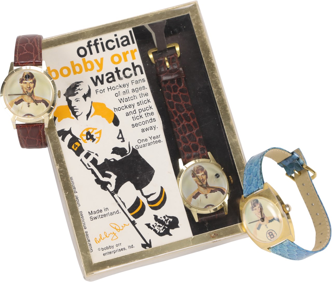 - 1970s Bobby Orr Official Watch Collection