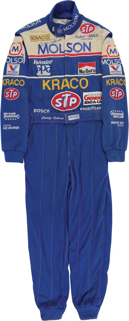 Olympics and All Sports - 1992 Danny Sullivan Signed Race Worn Fire Suit