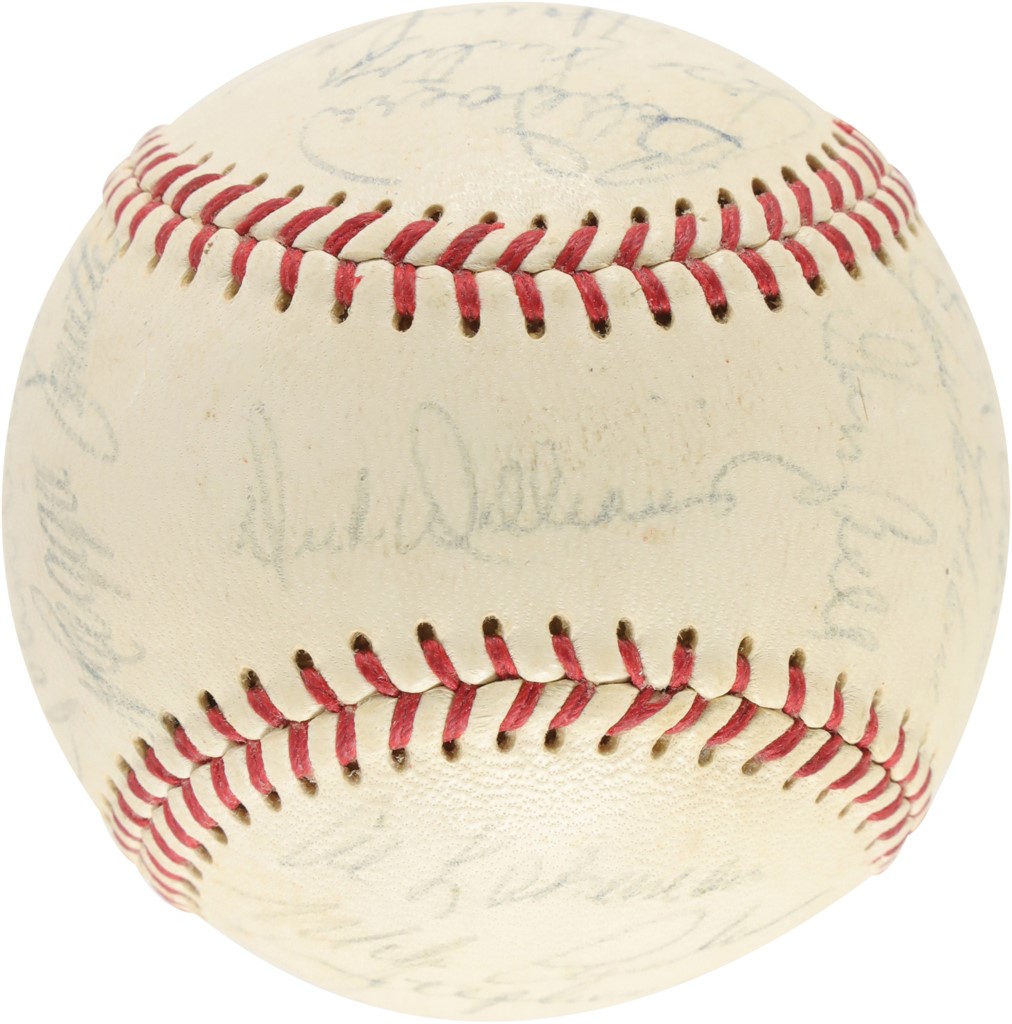 - 1967 American League Champion Red Sox Team Signed Ball (JSA)