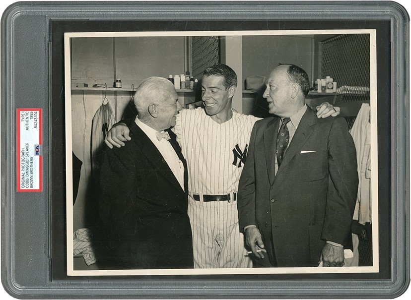 The Brown Brothers Collection - Cobb, Speaker, & DiMaggio Photograph (PSA Type I)