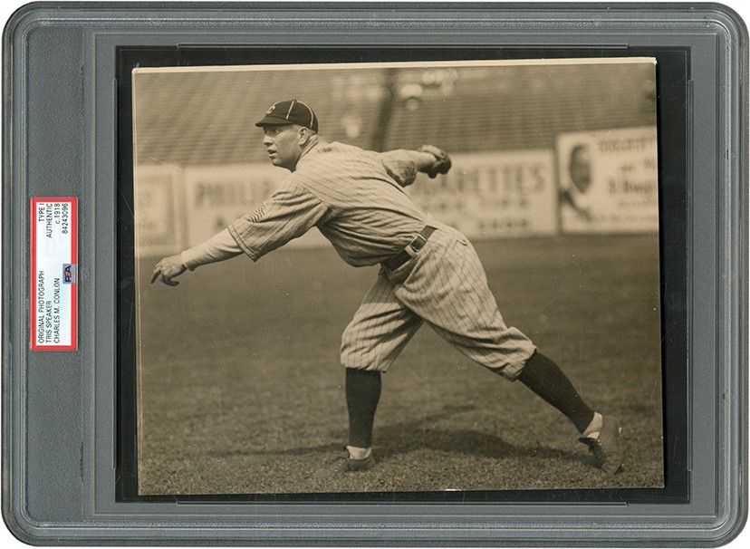 - Tris Speaker Photograph by Charles Conlon (PSA Type I)