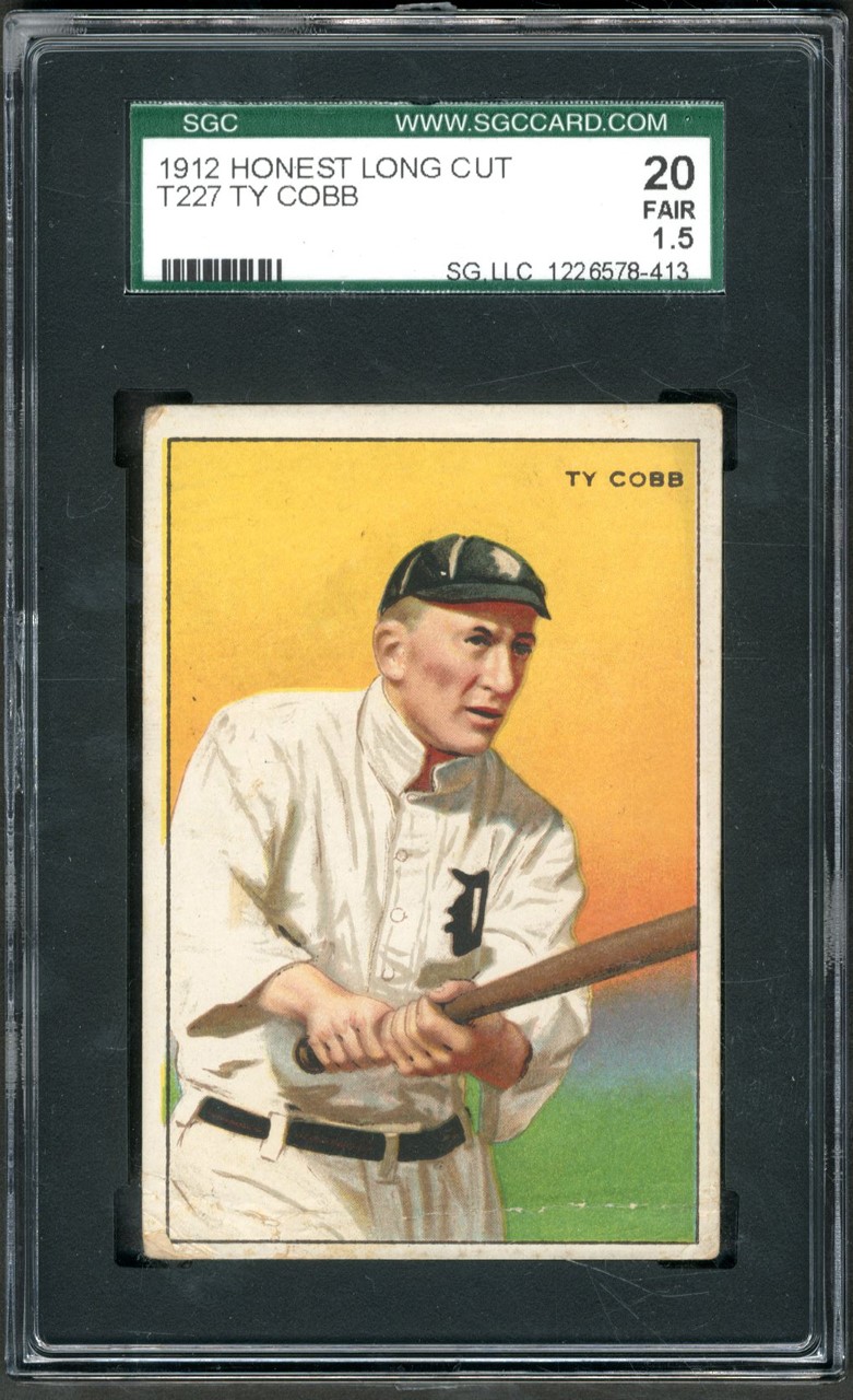 Generation "T" Collection - 1912 T227 Series of Champions Ty Cobb SGC FR 1.5