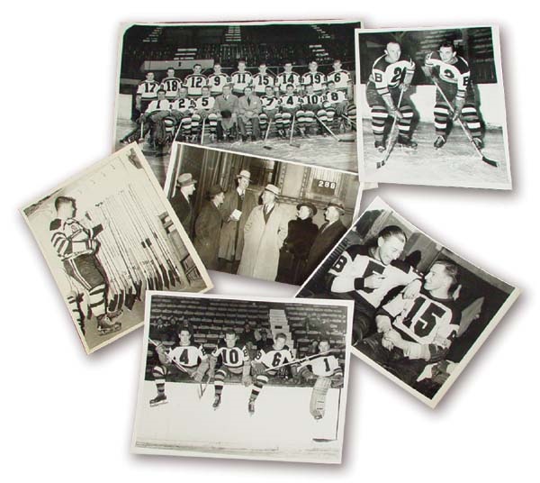 - 1930’s – 1940’s Boston Bruins Photograph Collection (39)
