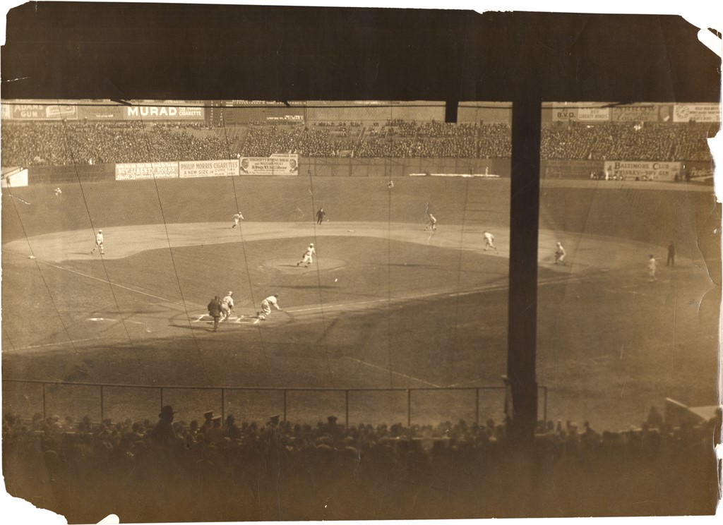 Vintage Sports Photographs - 1917 Joe Jackson World Series Type I Oversized Photo