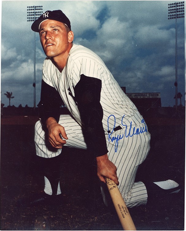 Mantle and Maris - Roger Maris Signed Photograph (PSA)