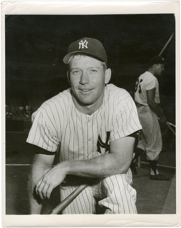 - Mickey Mantle Posed Photograph (PSA Type I)