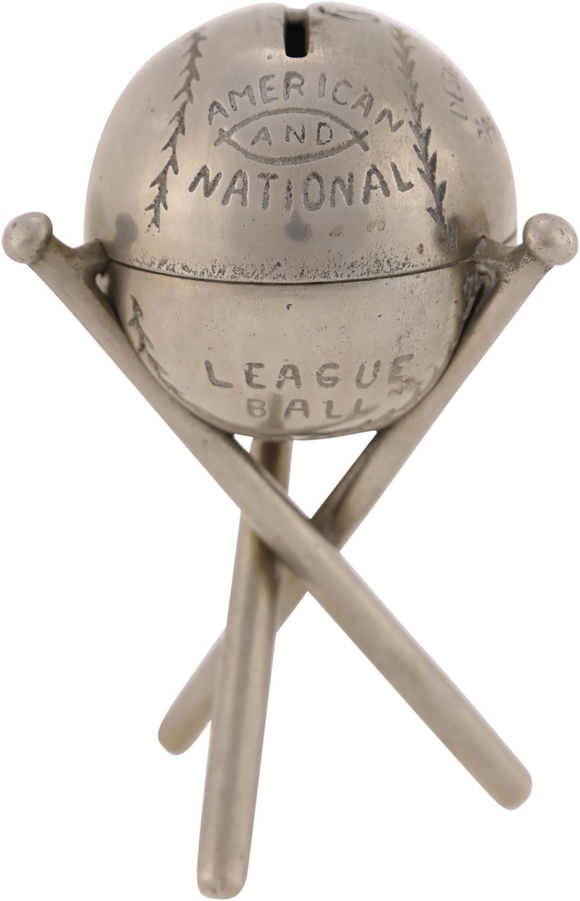 Baseball Memorabilia - 1914 "Official American & National League" Bank