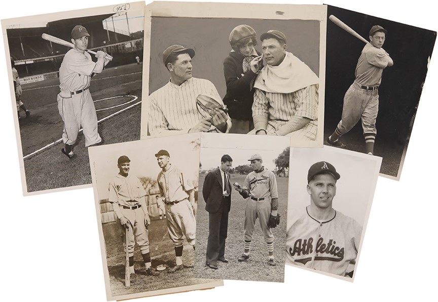Vintage Sports Photographs - "Baseball Brothers" Vintage Type I Photograph Collection (18)