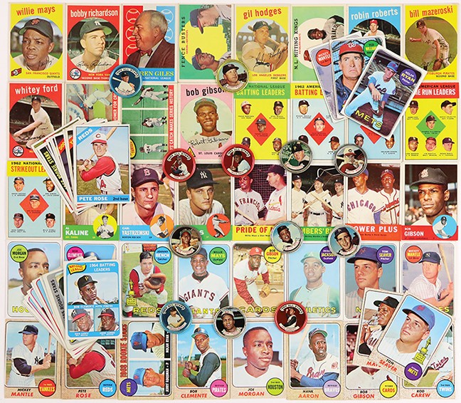 - 1959-69 Topps Baseball Complete, Near- and Partial-Set Collection (3500+)