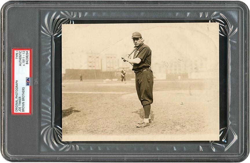 The Brown Brothers Collection - Joe Tinker Batting Stance Photographs (PSA Type I)