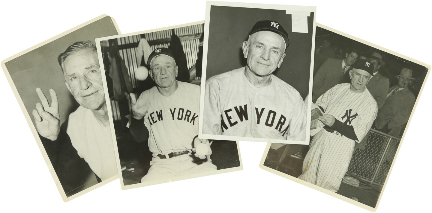 The Brown Brothers Collection - Four Great Casey Stengel Photographs