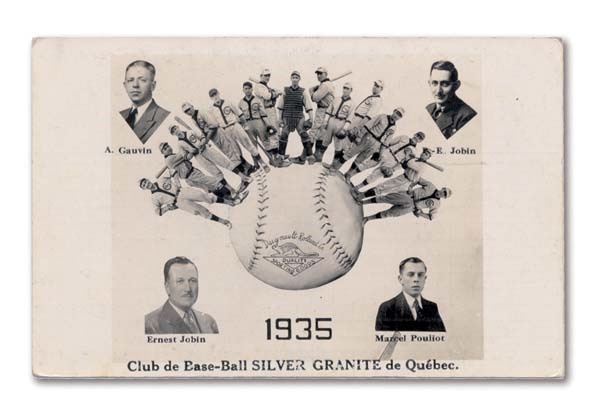 1935 Mowhawk Giants Postcard/Scorecard