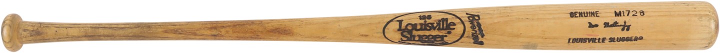 - 1988-89 Don Mattingly New York Yankees Game Used Bat (PSA)