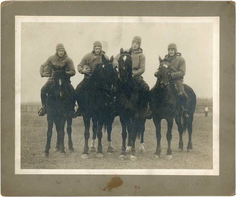 Football - 1924 Four Horsemen of Notre Dame Original Photograph