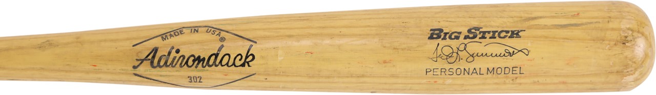 - Circa 1975 Ted Simmons St. Louis Cardinals Game Used Bat - Hall of Famer (PSA GU 7.5)